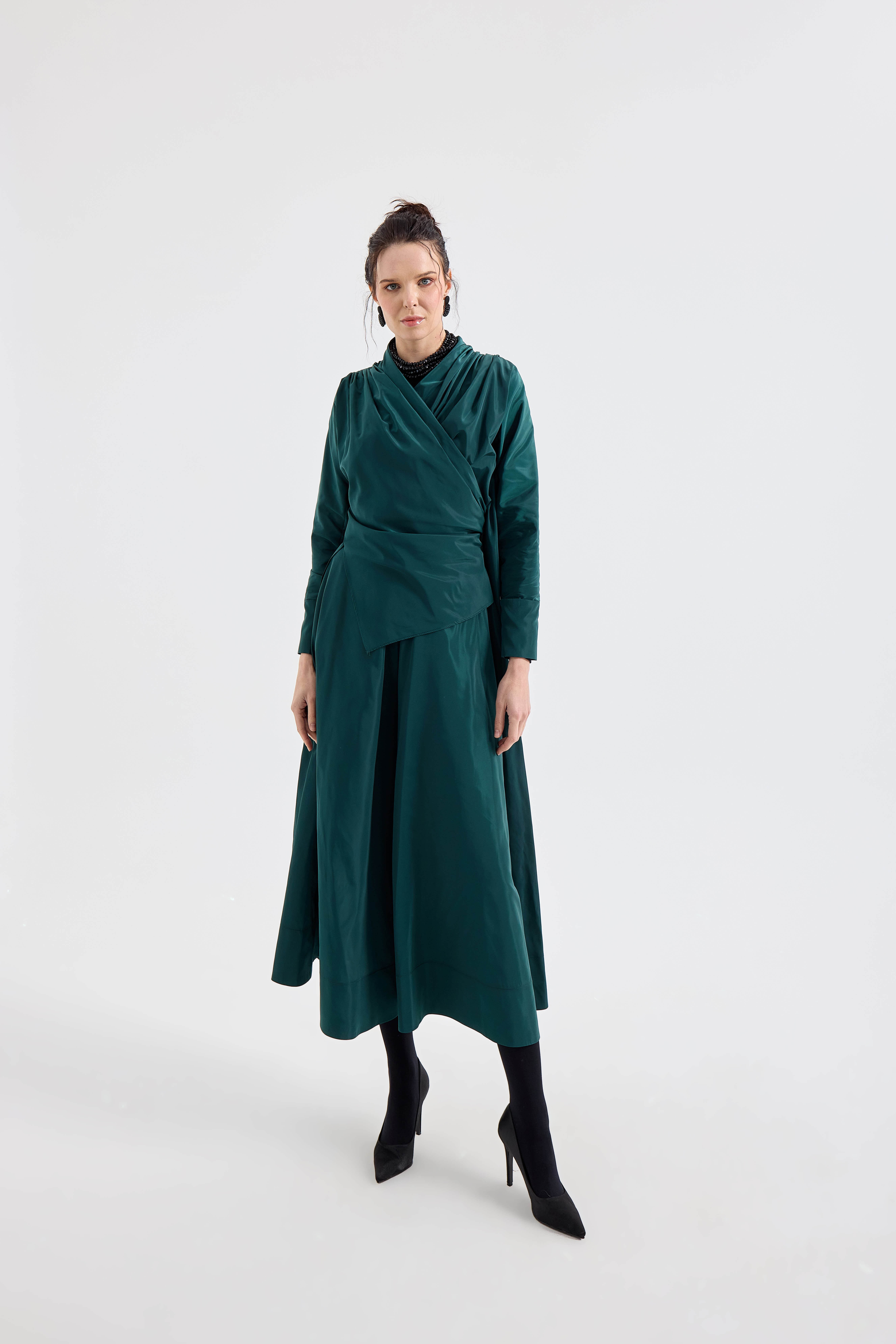 ANVELOP BLUZ GENİŞ KESİM PANTALON TAKIM 42