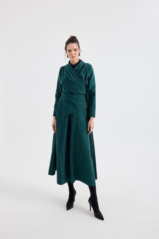 ANVELOP BLUZ GENİŞ KESİM PANTALON TAKIM 42