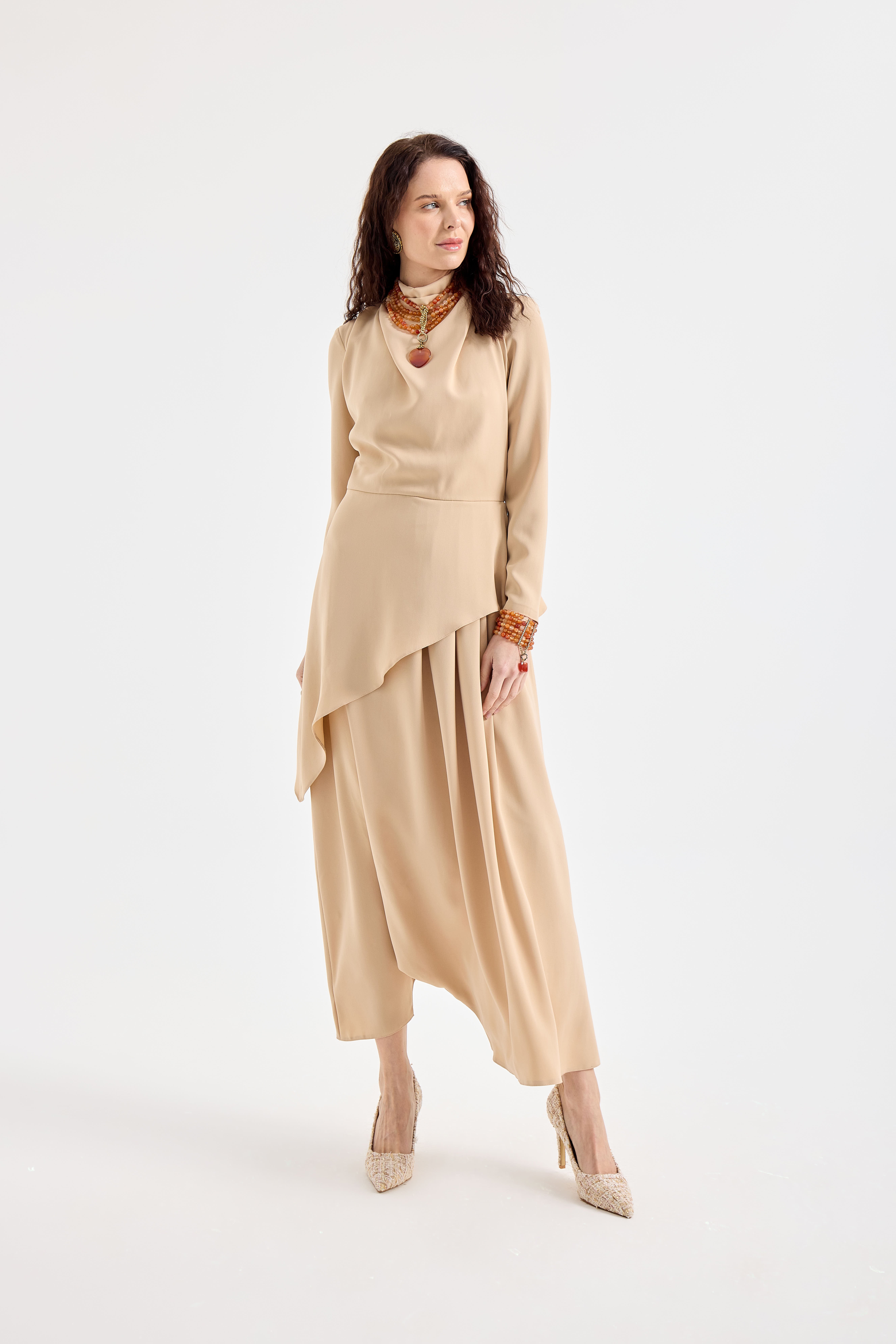 DEGAJE YAKA ŞALVAR TULUM 46