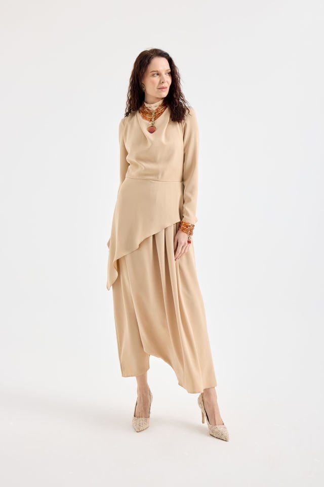 DEGAJE YAKA ŞALVAR TULUM 46