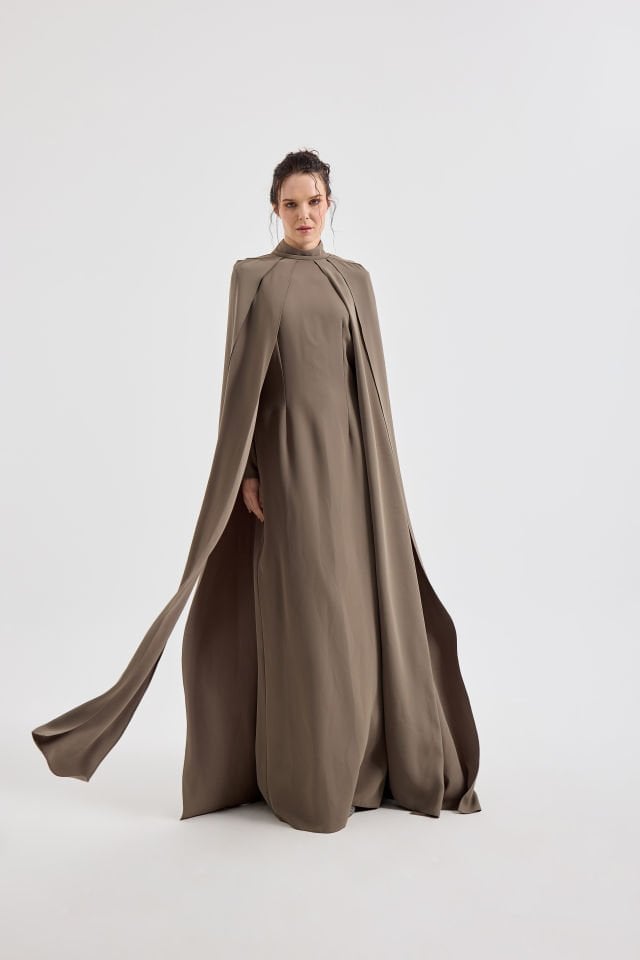 PANÇO PELERİNLİ TUVALET 9092 42 - ÇAĞLA YEŞİLİ