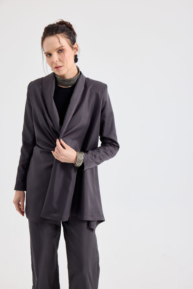 ANVELOP CEKET PANTALON TAKIM 42 - FÜME