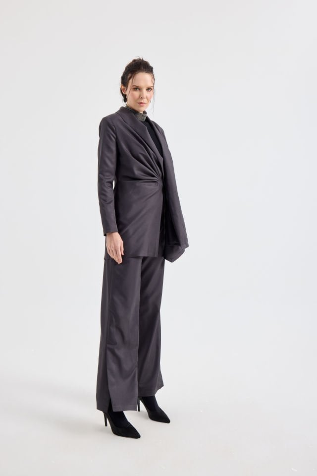 ANVELOP CEKET PANTALON TAKIM 9109 42 - FÜME