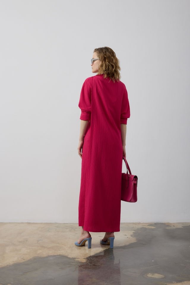 PARÇALI UZUN TUNİK SALAŞ PANTOLON TAKIM 44