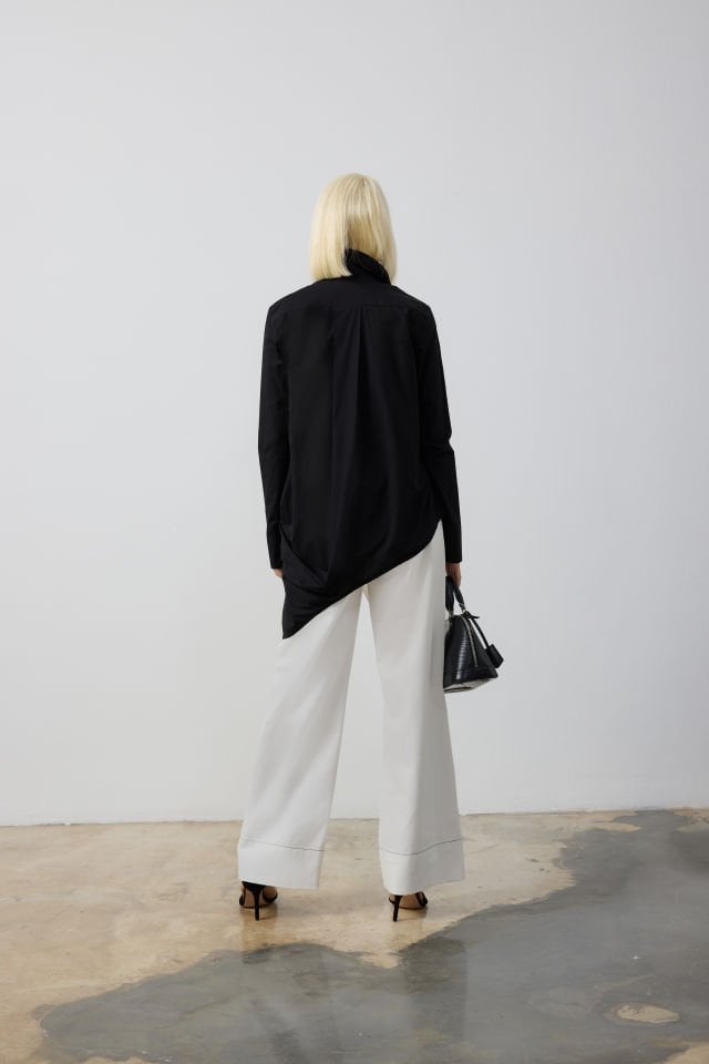 TEK YANI UZUN GÖMLEK PANTOLON TAKIM 44