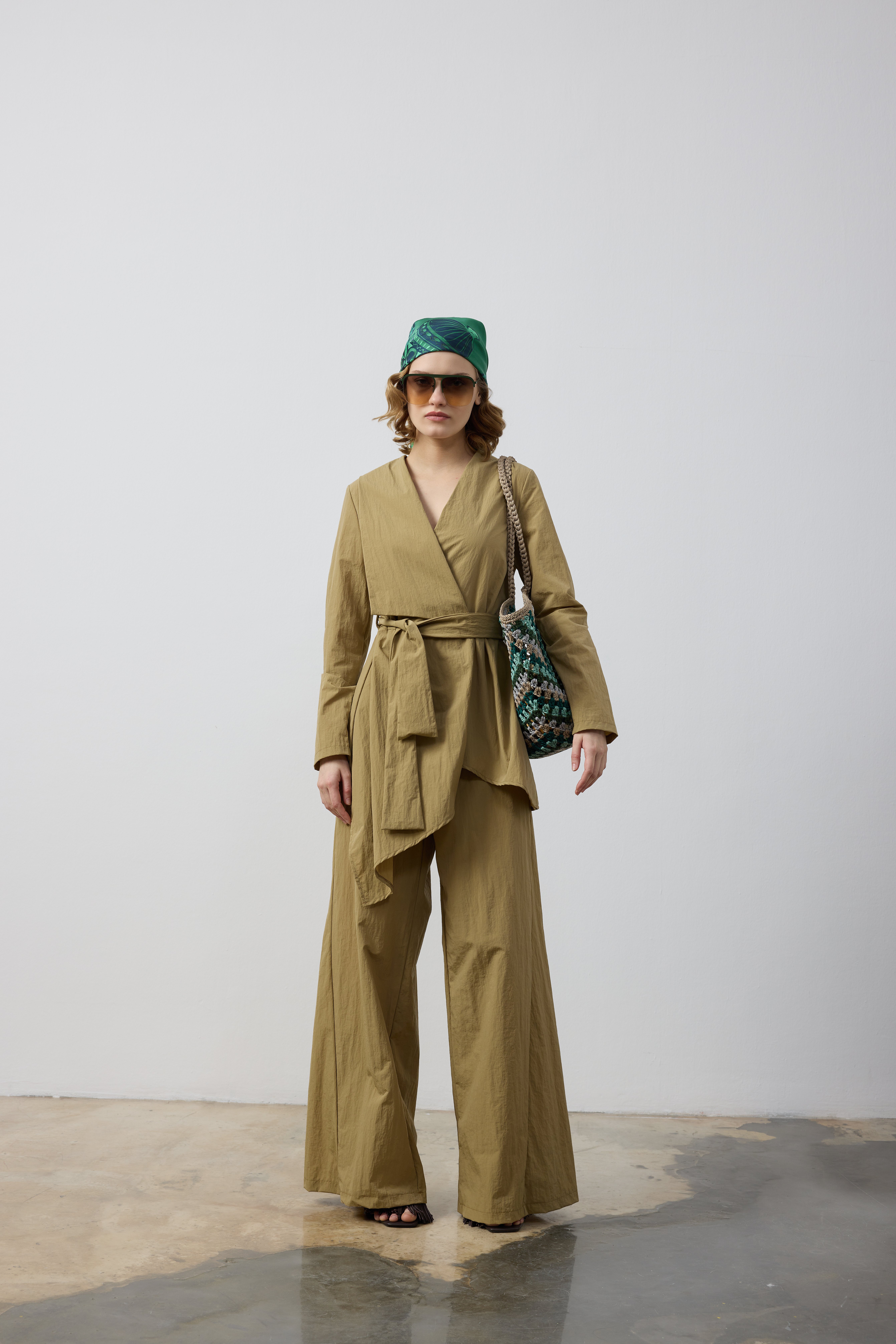 ANVELOP KEMERLİ CEKET PANTOLON TAKIM 44