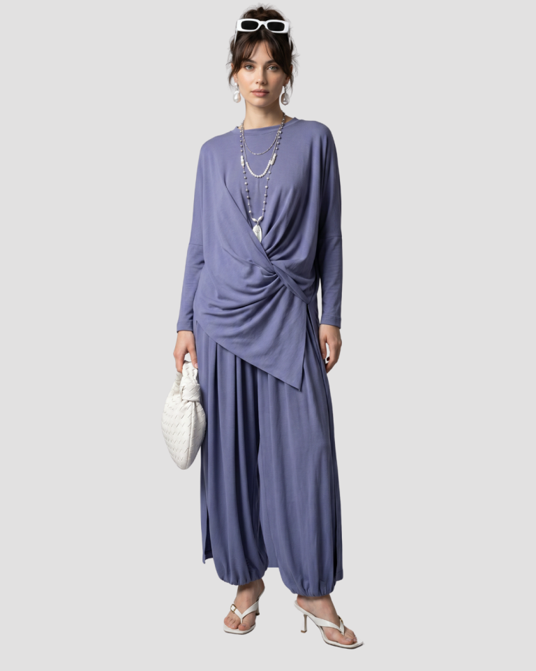 KAP VE ŞALVAR PANTOLON TAKIM 26TK83 BORDO - ST