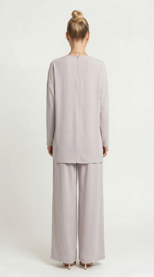 DEGAJE YAKA BLUZ PANTOLON TAKIM 26TK82