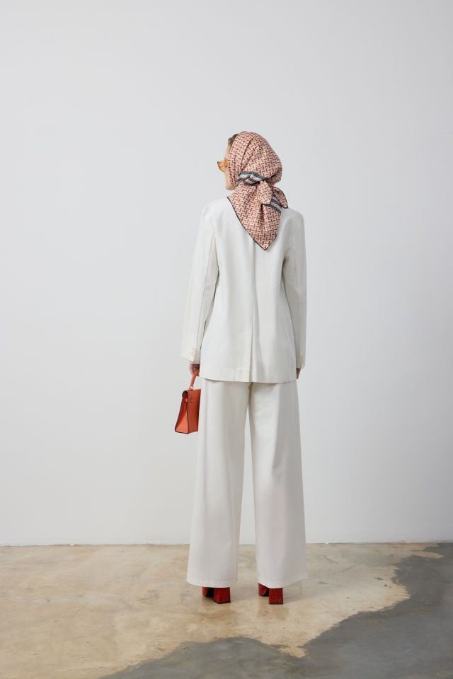 BLAZER CEKET PANTOLON TAKIM 8050 44 - KIRMIZI