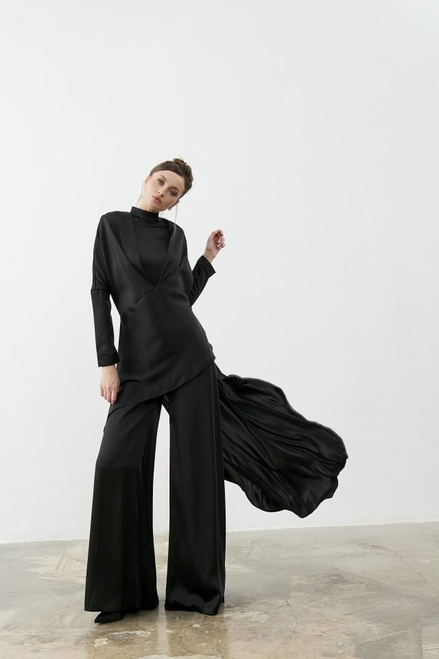 Pantalon Tunik Görünümlü Tulum