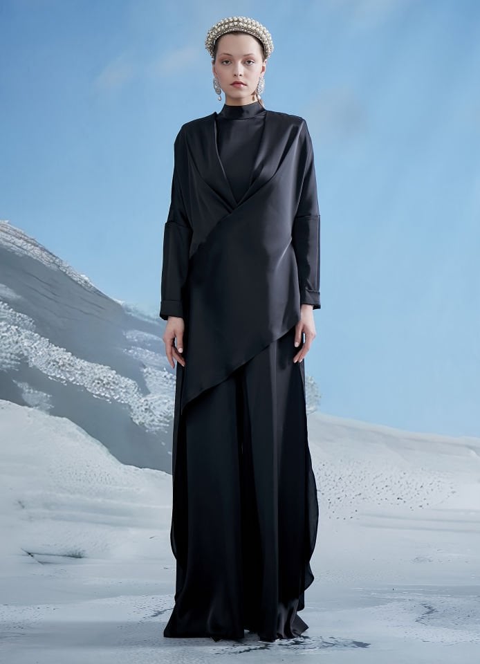 Pantalon Tunik Görünümlü Tulum