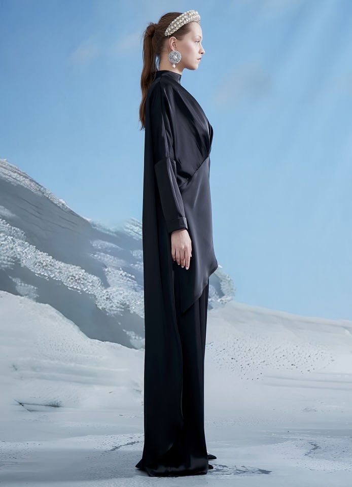 Pantalon Tunik Görünümlü Tulum