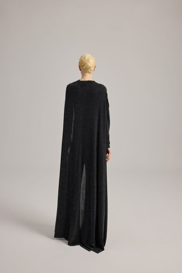 DRAPE DETAYLI TUNİK PANTALON TAKIM 9156 HAKİ - 44