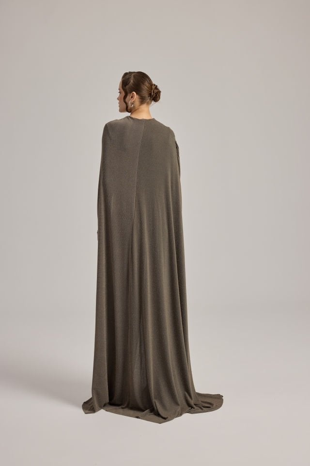 DRAPE DETAYLI TUNİK PANTALON TAKIM 44