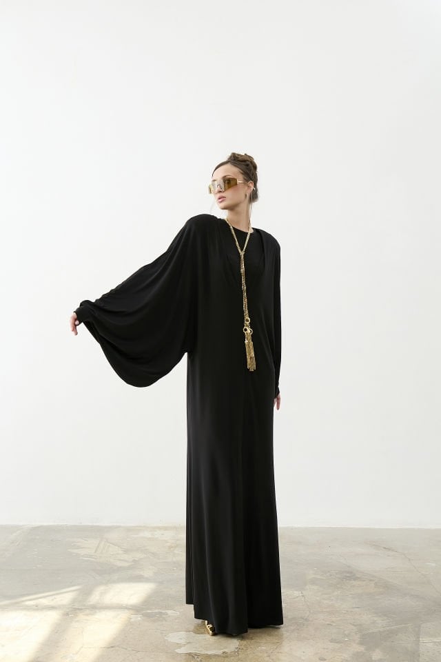 Yarasa Kol Kab Elbise Takım 38