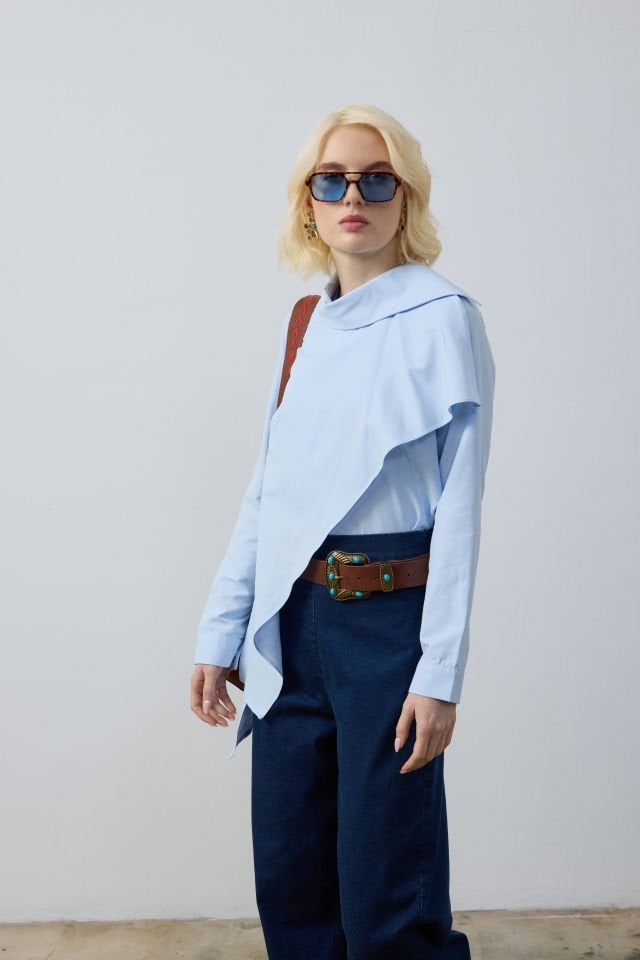 YAKADAN ANVELOP GÖMLEK SAKS - ST