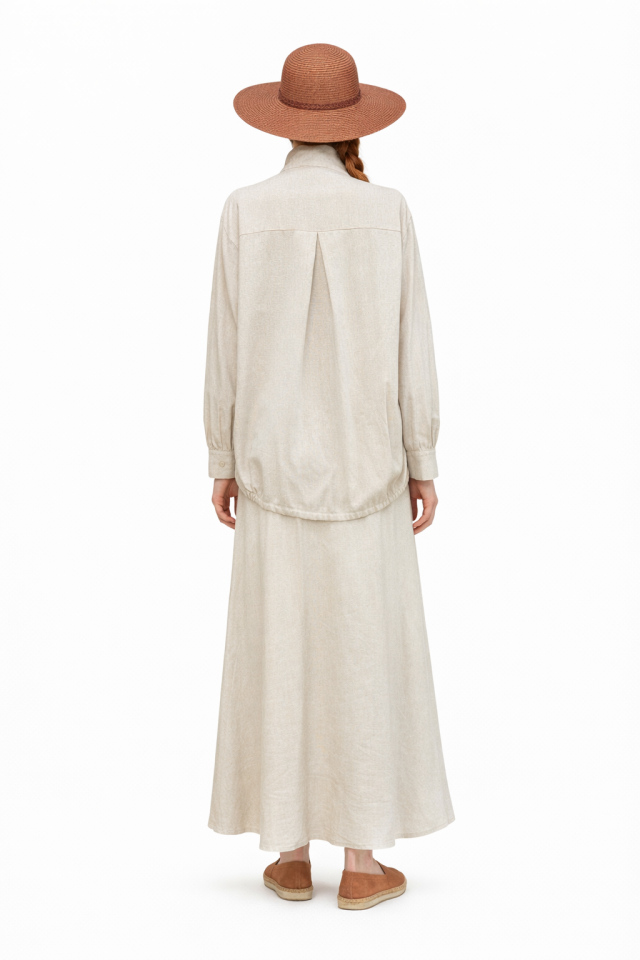 BOMBER GÖMLEK ETEK TAKIM 44 - CAMEL