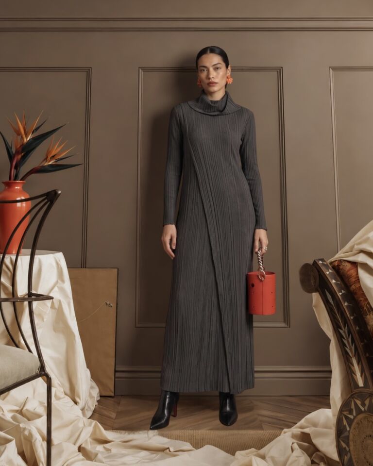 PİLİSE ELBİSE 25E054