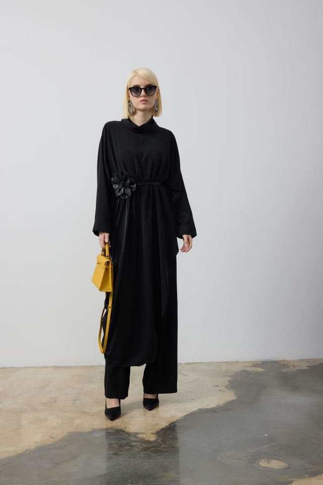 GENİŞ KESİM TUNİK PANTOLON TAKIM 42