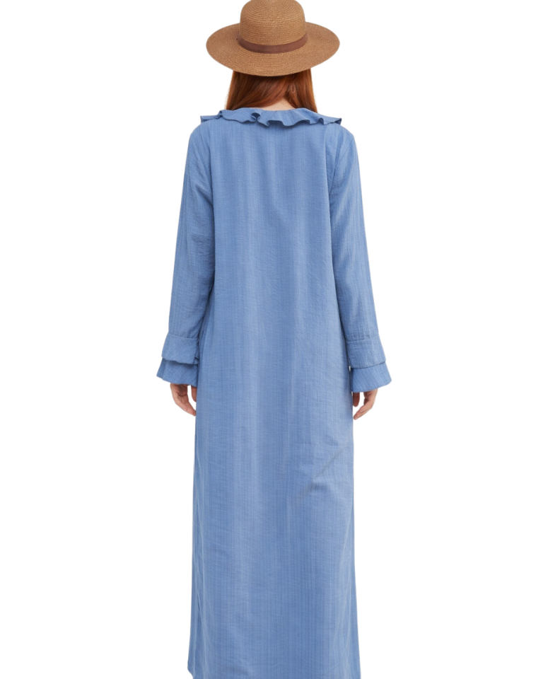 VOLANLI KAP PANTOLON TAKIM 44 - mavi