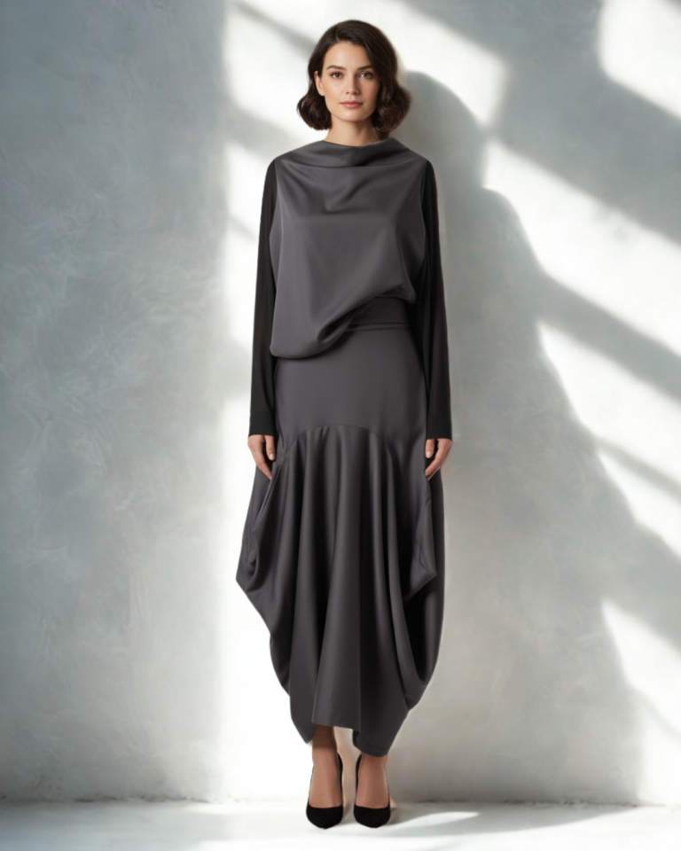 BOMBELİ ŞALVAR ETEK BLUZ TAKIM