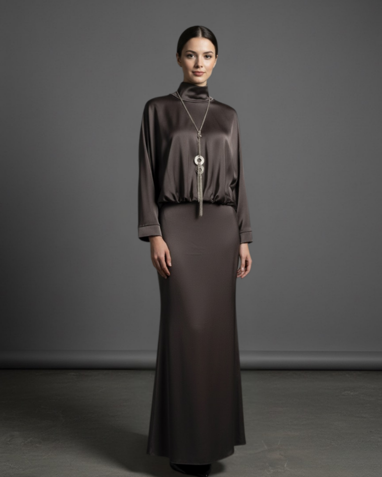 YARASAKOL BEL BÜZGÜLÜ TUNİK BALIK ETEK TAKIM 44